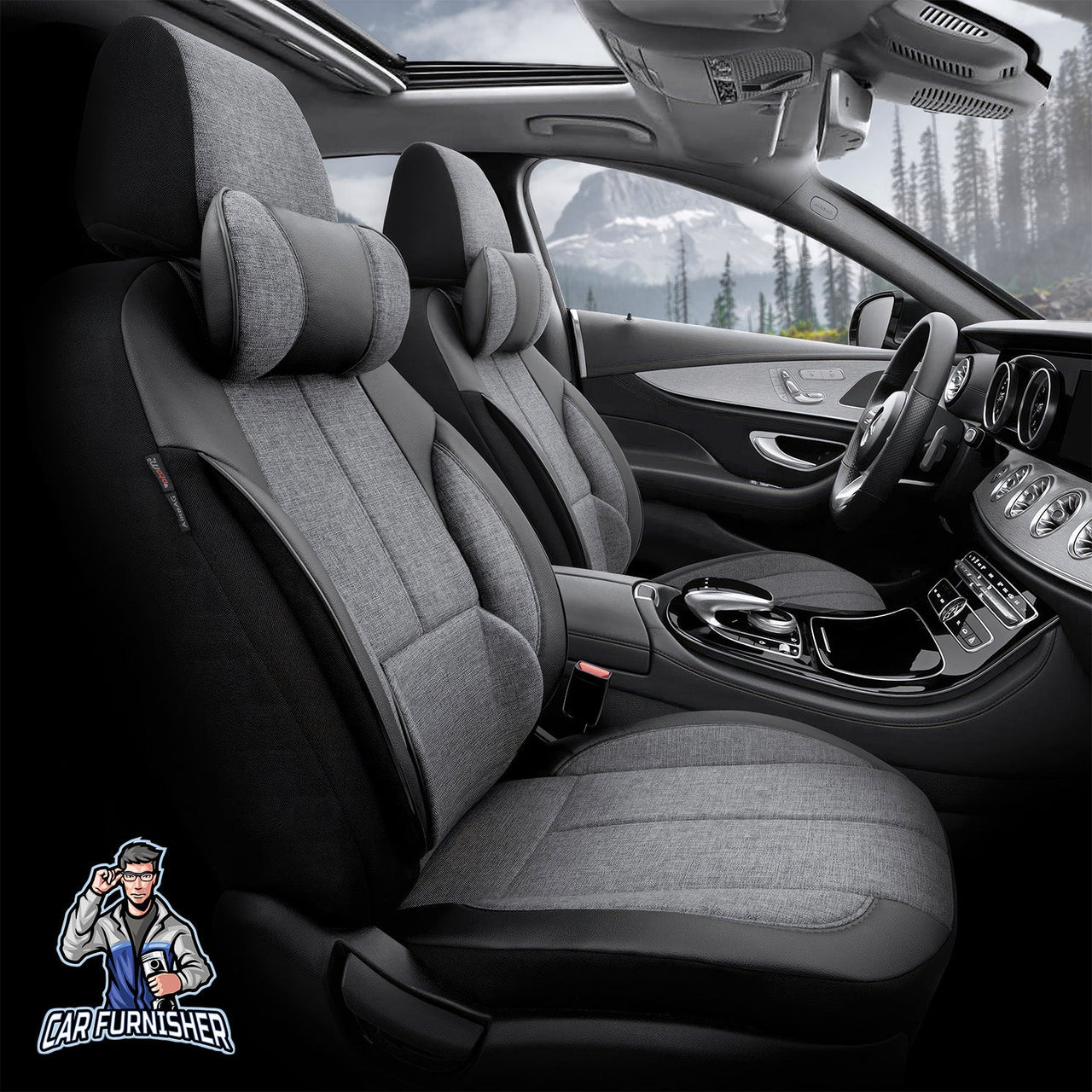 Nissan Qashqai Seat Covers Voyager Design