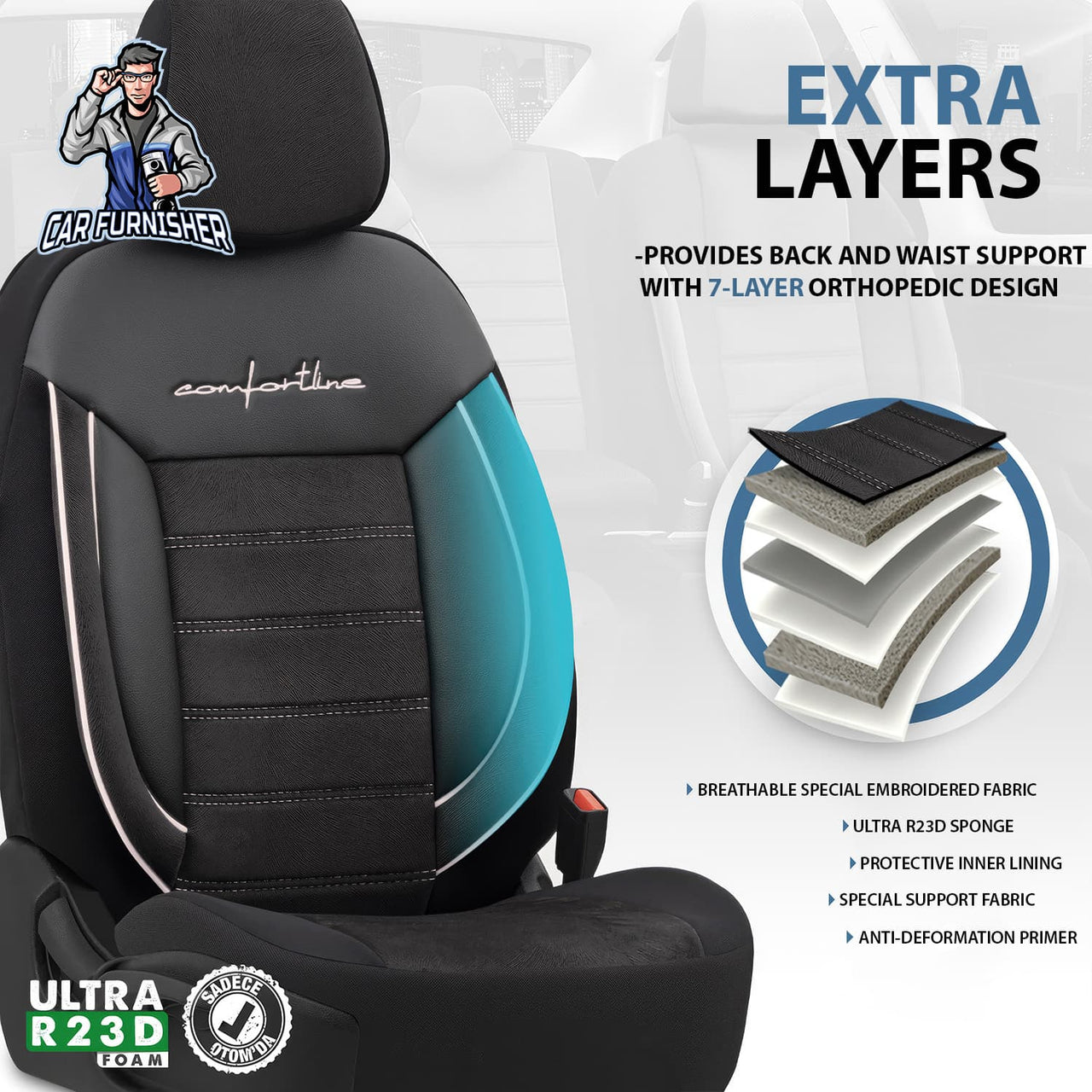 Hyundai Matrix Seat Covers Comfortline Design