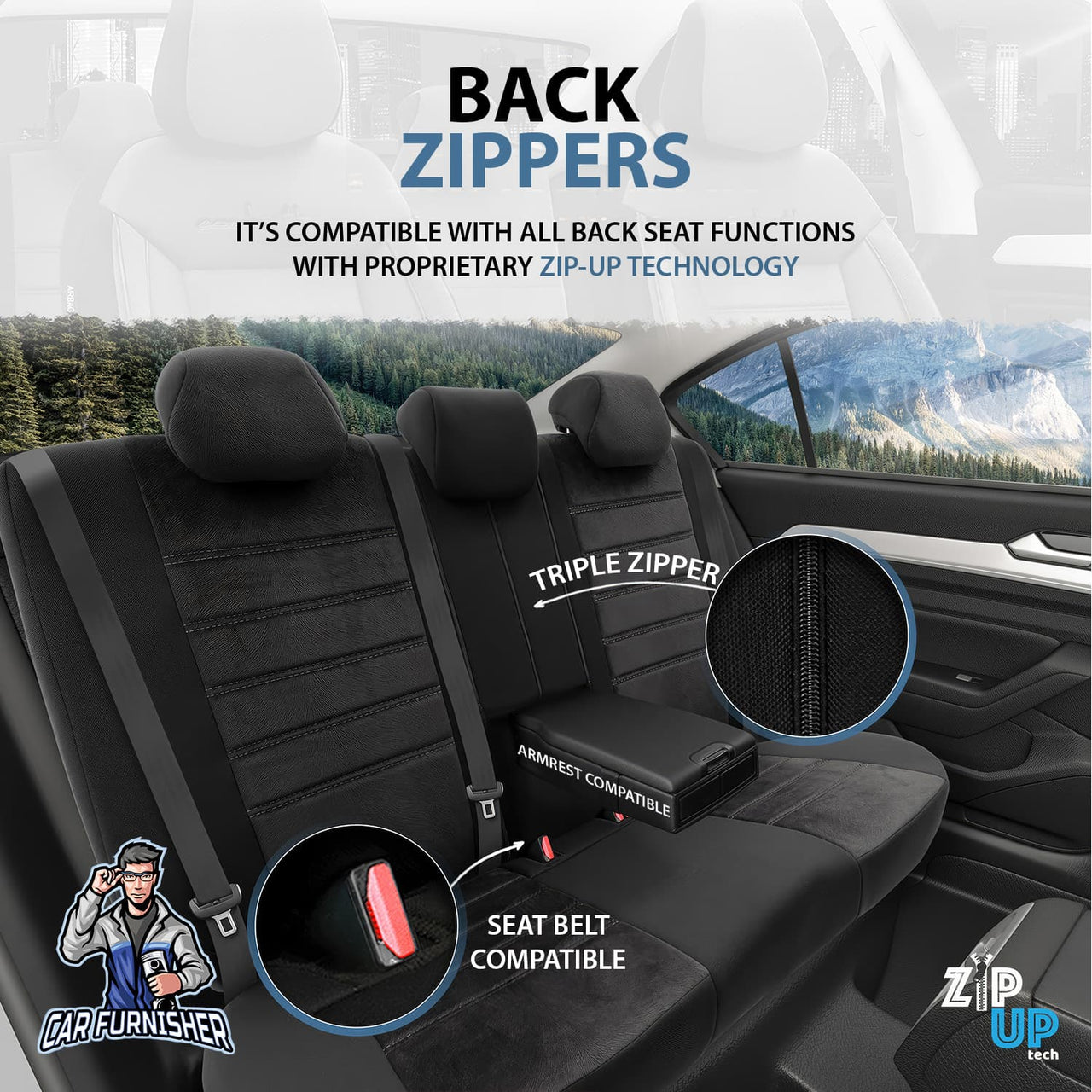 Fiat Strada Seat Covers Comfortline Design