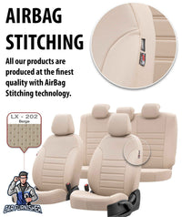 Thumbnail for Fiat Qubo Seat Covers Seat Covers New York Leather Design