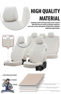Thumbnail for Fiat Qubo Seat Covers Seat Covers New York Leather Design