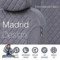 Thumbnail for Fiat Qubo Seat Covers Seat Covers Madrid Foal Feather Design