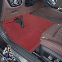 Thumbnail for Mercedes EQC Mats - 8D Custom Fit Full Floor Coverage Leather & Rug