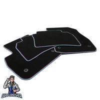 Thumbnail for Jaguar X-Type Mats - Custom Fit Carpet & Velour Multi Color Rim