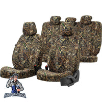 Thumbnail for Man TGS Seat Cover Camouflage Waterproof Design Gobi Camo Front Seats (2 Seats + Handrest + Headrests) Waterproof Fabric