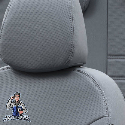 Kia Venga Seat Cover Istanbul Leather Design Smoked Leather