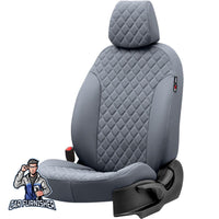 Thumbnail for Fiat Qubo Seat Covers Seat Covers Madrid Leather Design