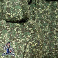 Thumbnail for Fiat Qubo Seat Covers Seat Covers Camouflage Waterproof Design