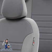 Thumbnail for Volkswagen Caddy Seat Cover Original Jacquard Design Gray Jacquard Fabric