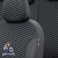 Thumbnail for Volkswagen Amarok Seat Cover Tokyo Leather Design Black Leather