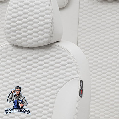 Volvo FH Seat Cover Tokyo Leather Design Ivory Leather