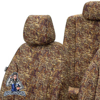 Thumbnail for Man TGS Seat Cover Camouflage Waterproof Design Thar Camo Front Seats (2 Seats + Handrest + Headrests) Waterproof Fabric