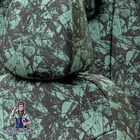 Thumbnail for Volkswagen Tiguan Seat Cover Camouflage Waterproof Design Fuji Camo Waterproof Fabric