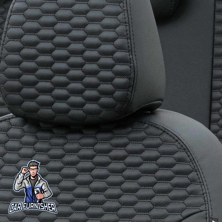 Volvo XC40 Car Seat Cover 2018-2023 T3/T4/T5 Tokyo Design Black Full Set (5 Seats + Handrest) Full Leather