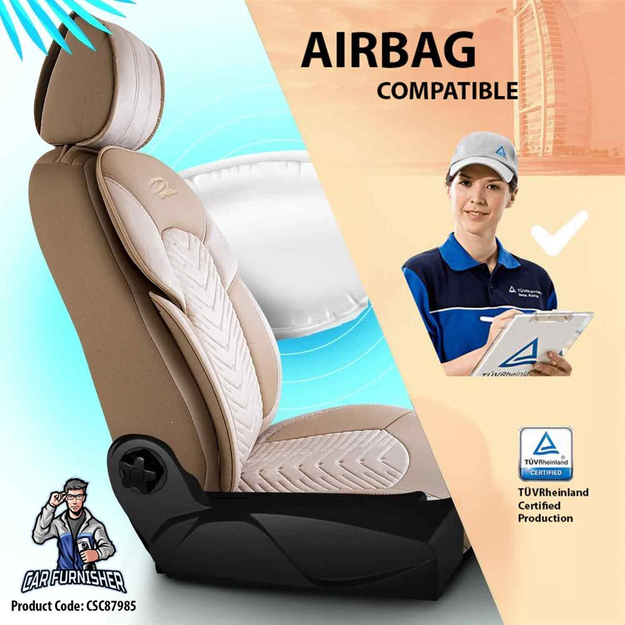 Hyundai iX35 Seat Covers Dubai Design