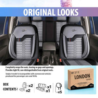 Thumbnail for Subaru Crosstrek Seat Covers London Design