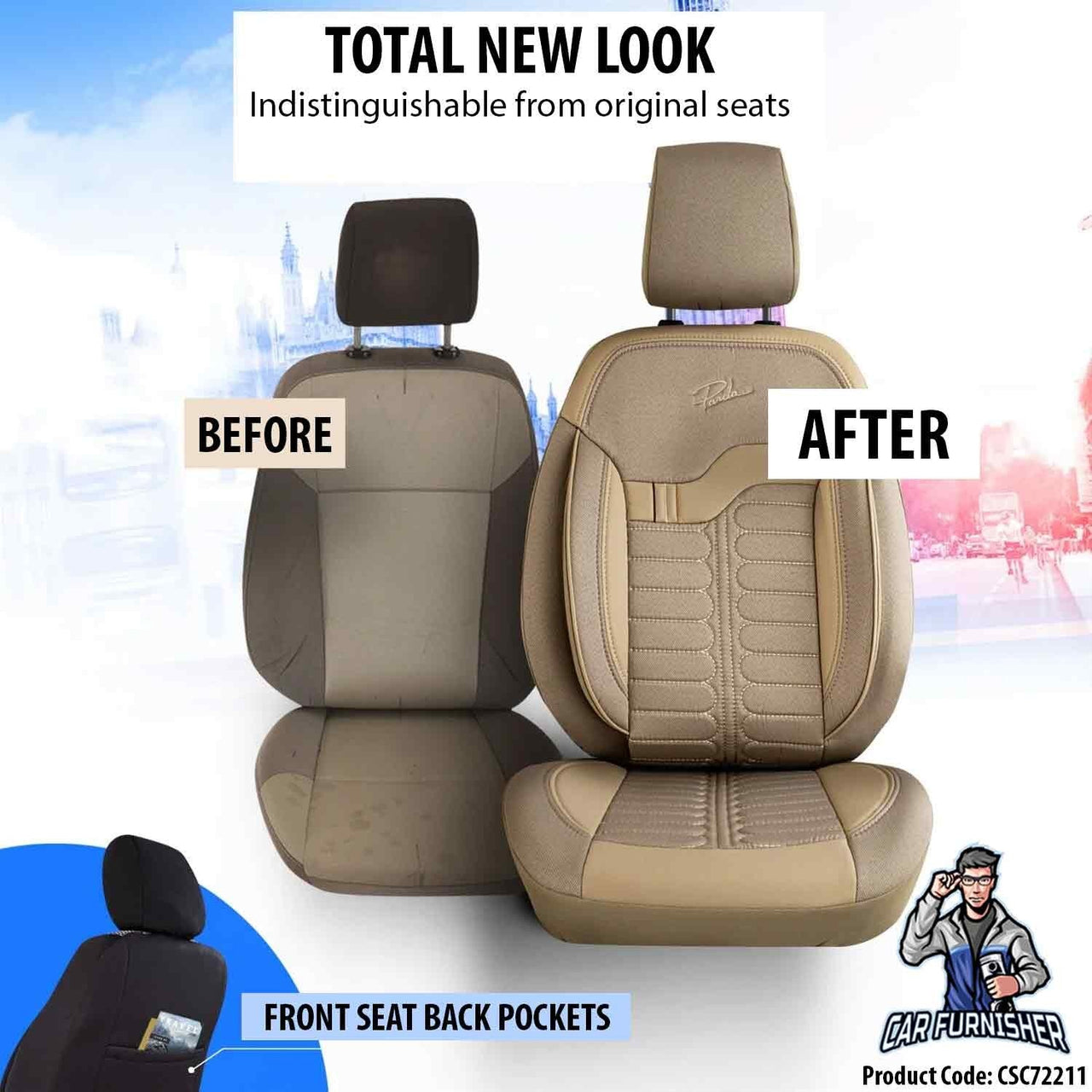 Hyundai Accent Seat Covers London Design