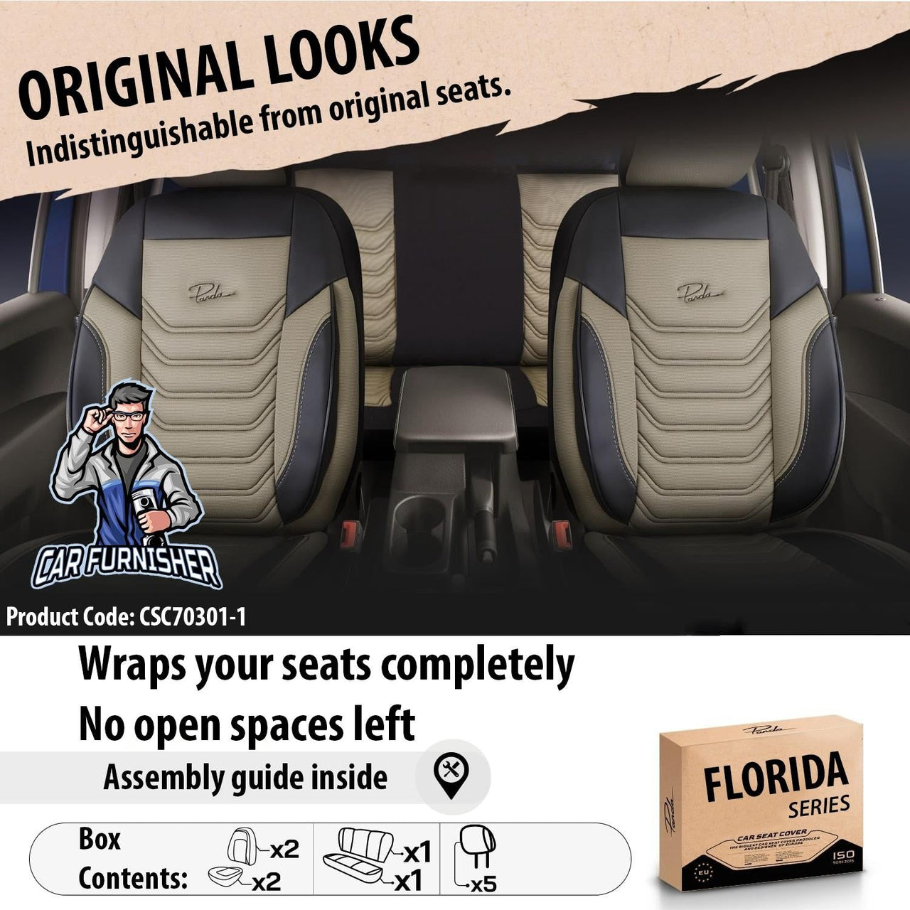 Hyundai Bayon Seat Covers Florida Design