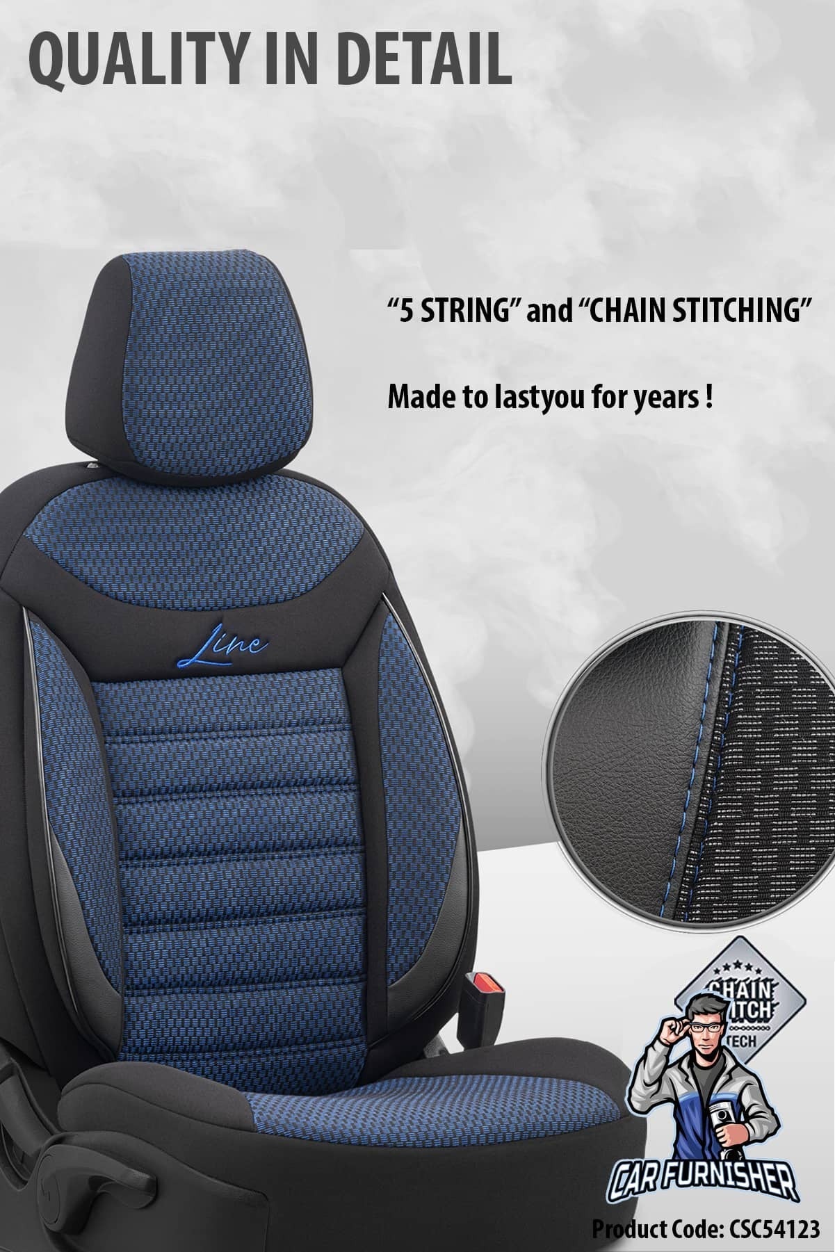 Ford Spectron Seat Covers Line Design