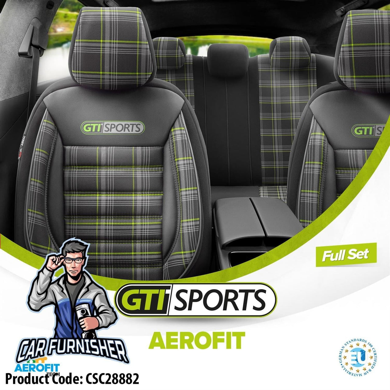 Hyundai Mistra Seat Covers GTI Sports Design