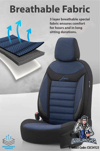 Thumbnail for Hyundai i45 Seat Covers Line Design