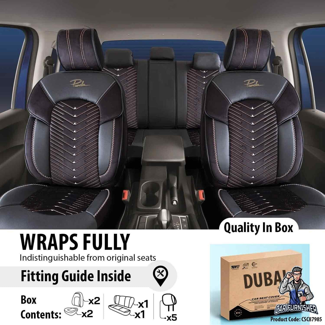 Hyundai Verna Seat Covers Dubai Design