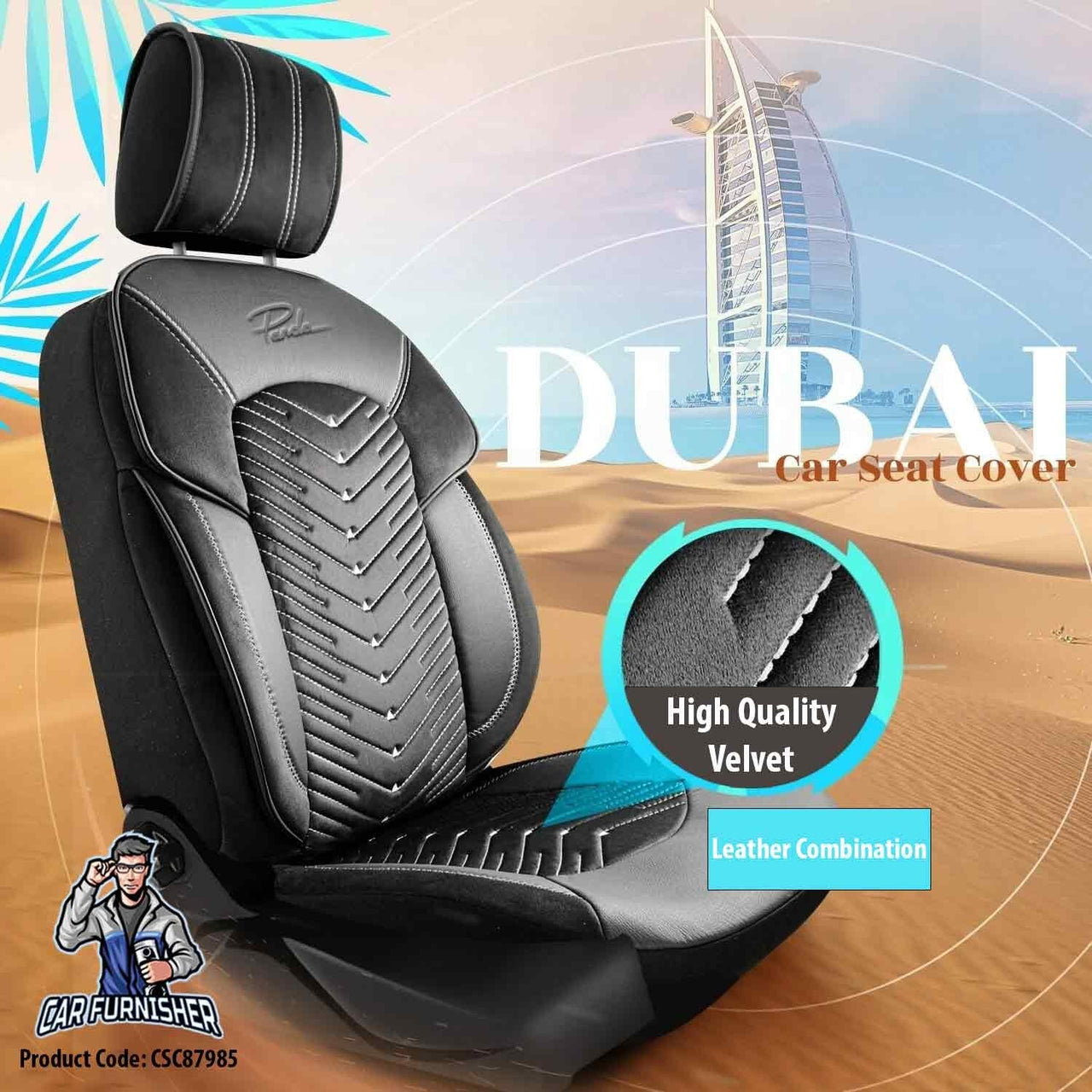 Hyundai Ioniq 6 Seat Covers Dubai Design