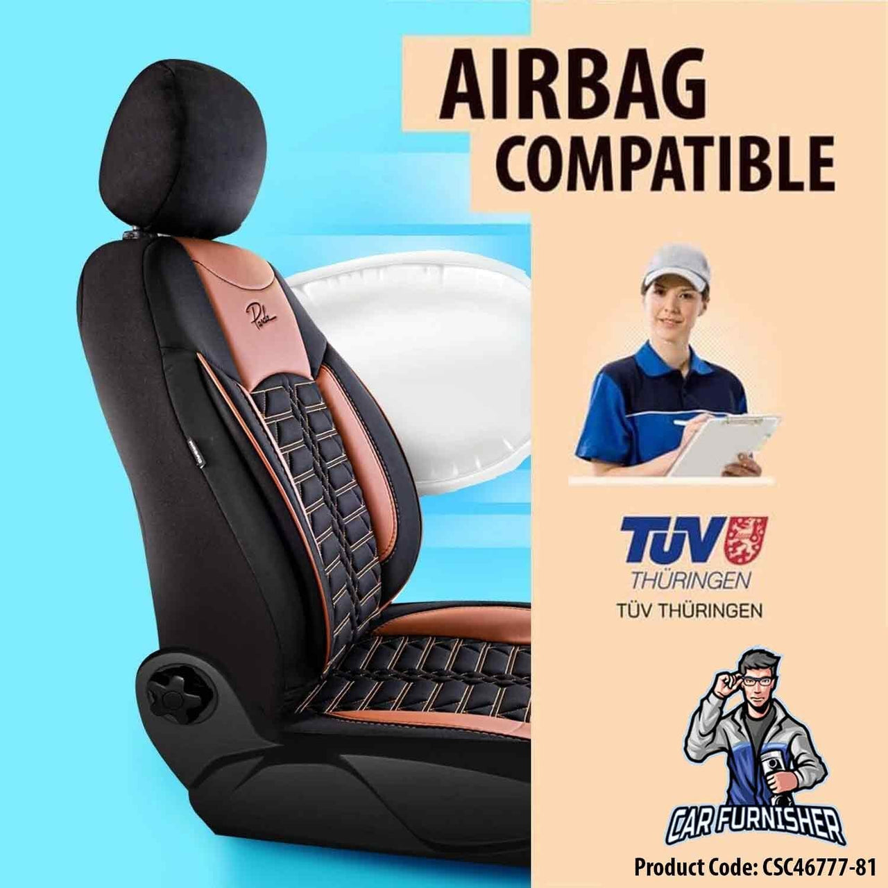 Hyundai Ioniq Seat Covers Venetian Design