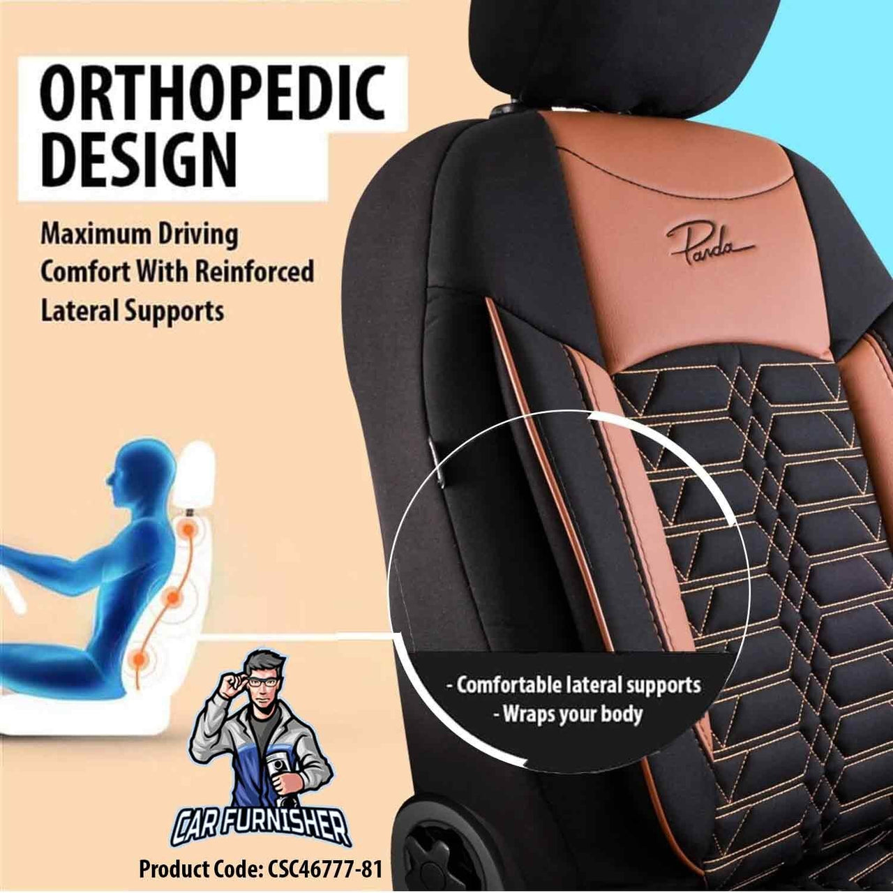 Hyundai Creta Seat Covers Venetian Design