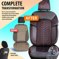 Thumbnail for Mercedes 190 Seat Covers Dubai Design