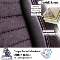 Thumbnail for Ford Focus Seat Covers London Design