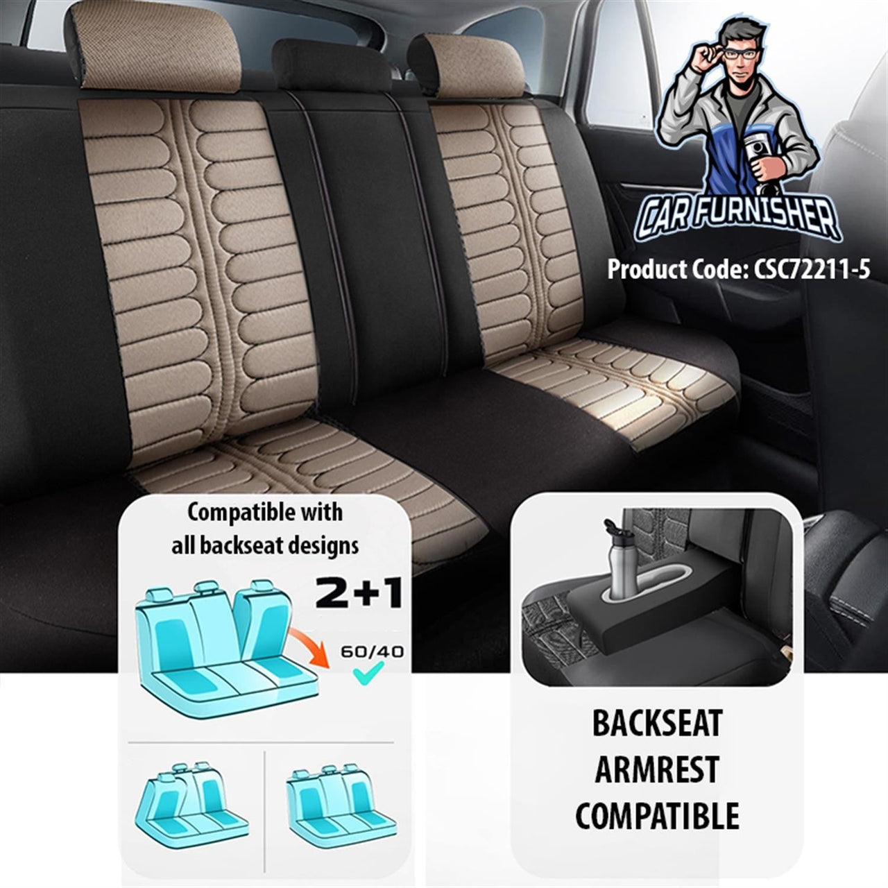 Mitsubishi Outlander Seat Covers London Design