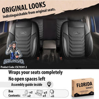 Thumbnail for Nissan Navara Seat Covers Florida Design