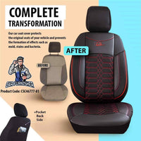 Thumbnail for Nissan Navara Seat Covers Venetian Design