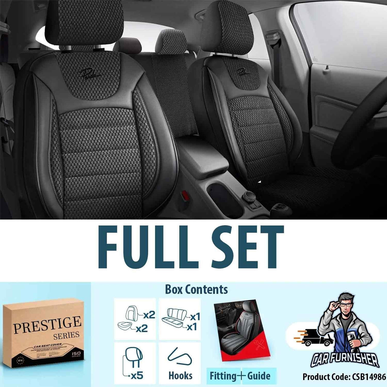 Audi Q3 Seat Covers Prestige Design