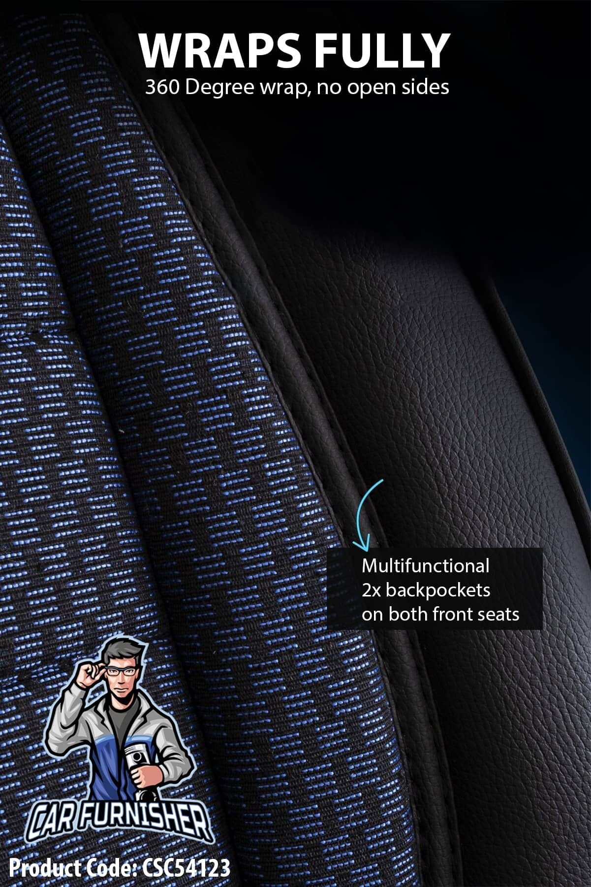 Ford Territory Seat Covers Line Design