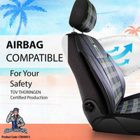 Thumbnail for Citroen C4 Seat Covers Cesme Design