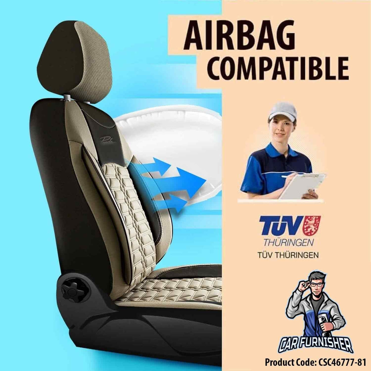 Nissan Navara Seat Covers Venetian Design