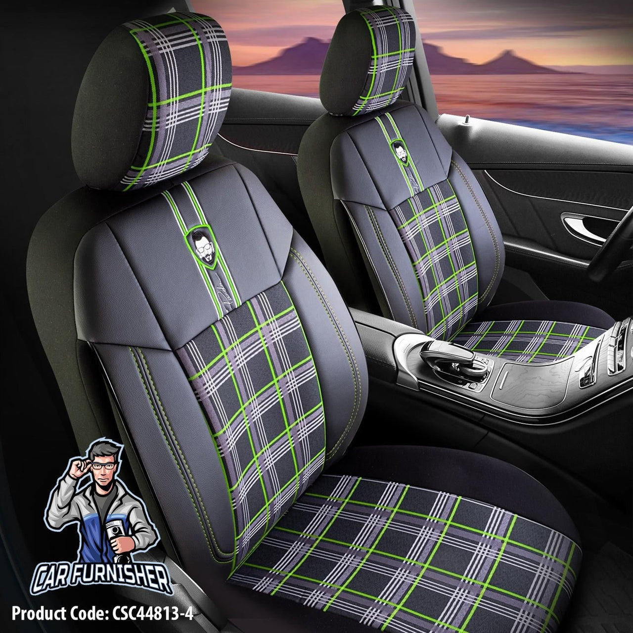 Hyundai Kona Seat Covers Cesme Design