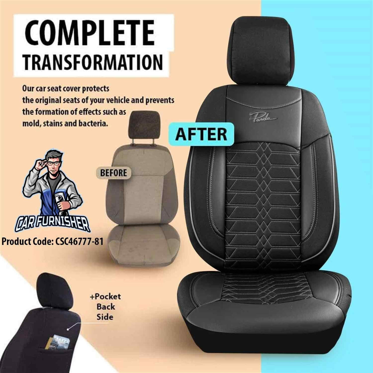 Ford Kuga Seat Covers Venetian Design