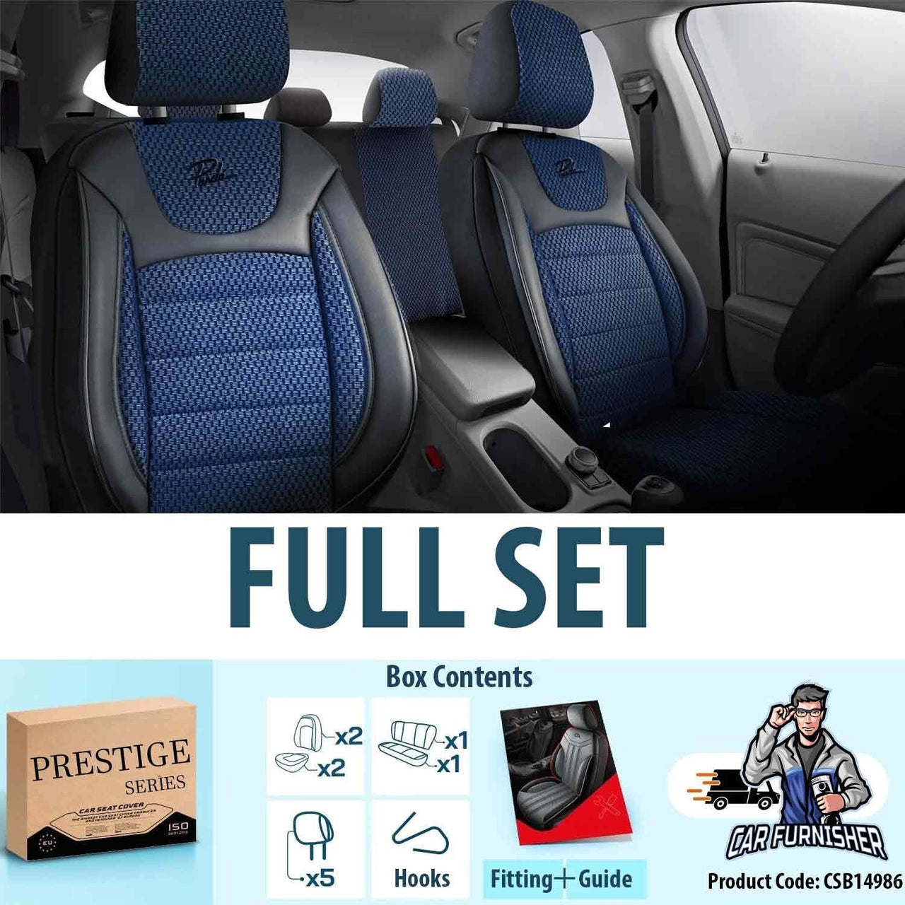 Ford S-Max Seat Covers Prestige Design