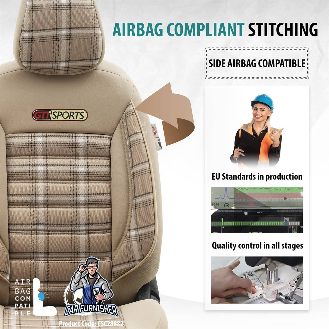 Subaru Outback Seat Covers GTI Sports Design