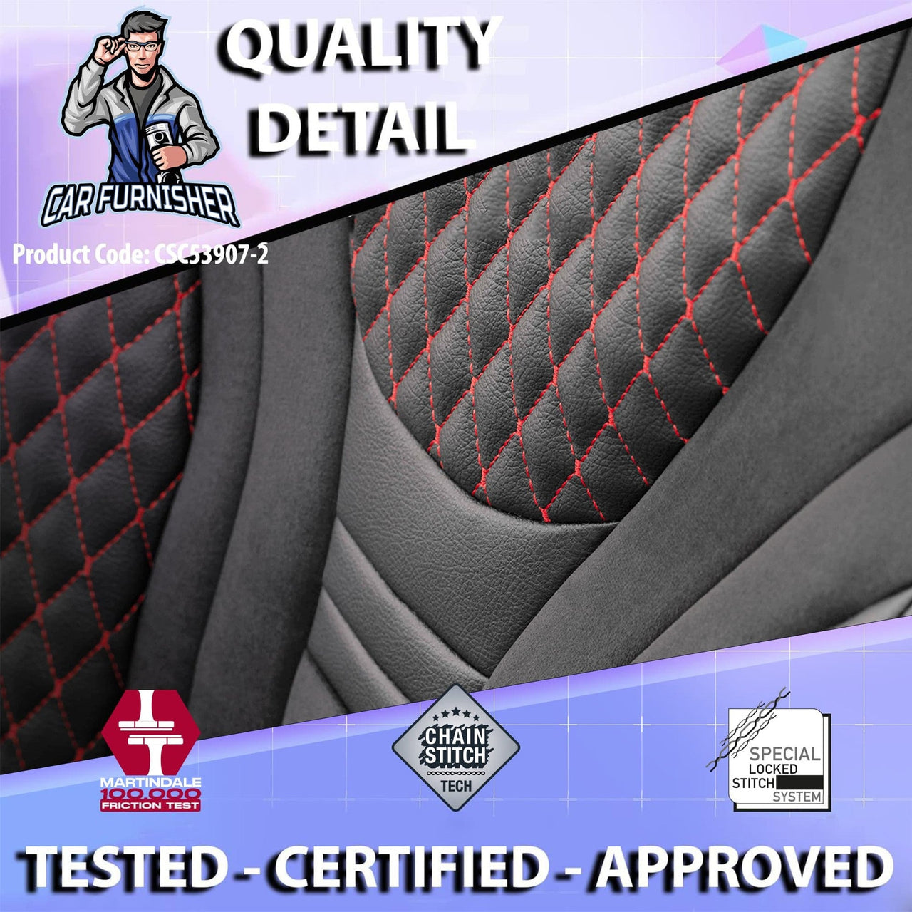 Hyundai Accent Seat Covers Infinity Design