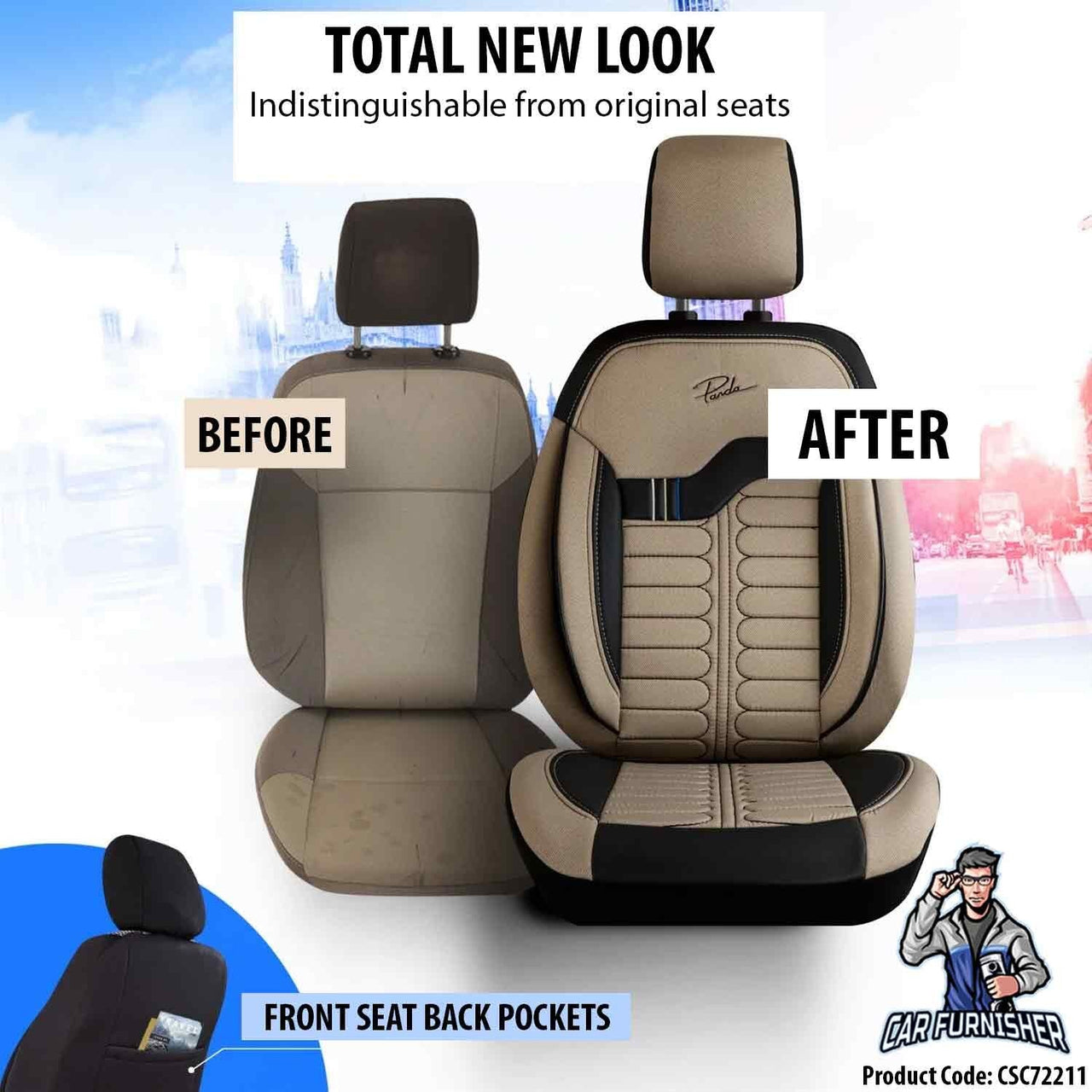 Fiat Strada Seat Covers London Design