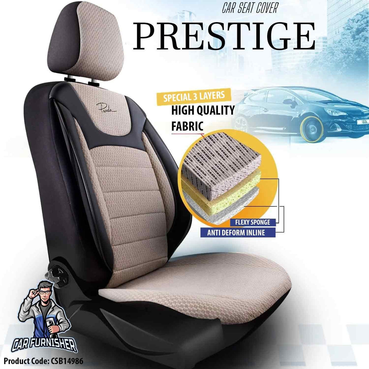 Nissan Pathfinder Seat Covers Prestige Design