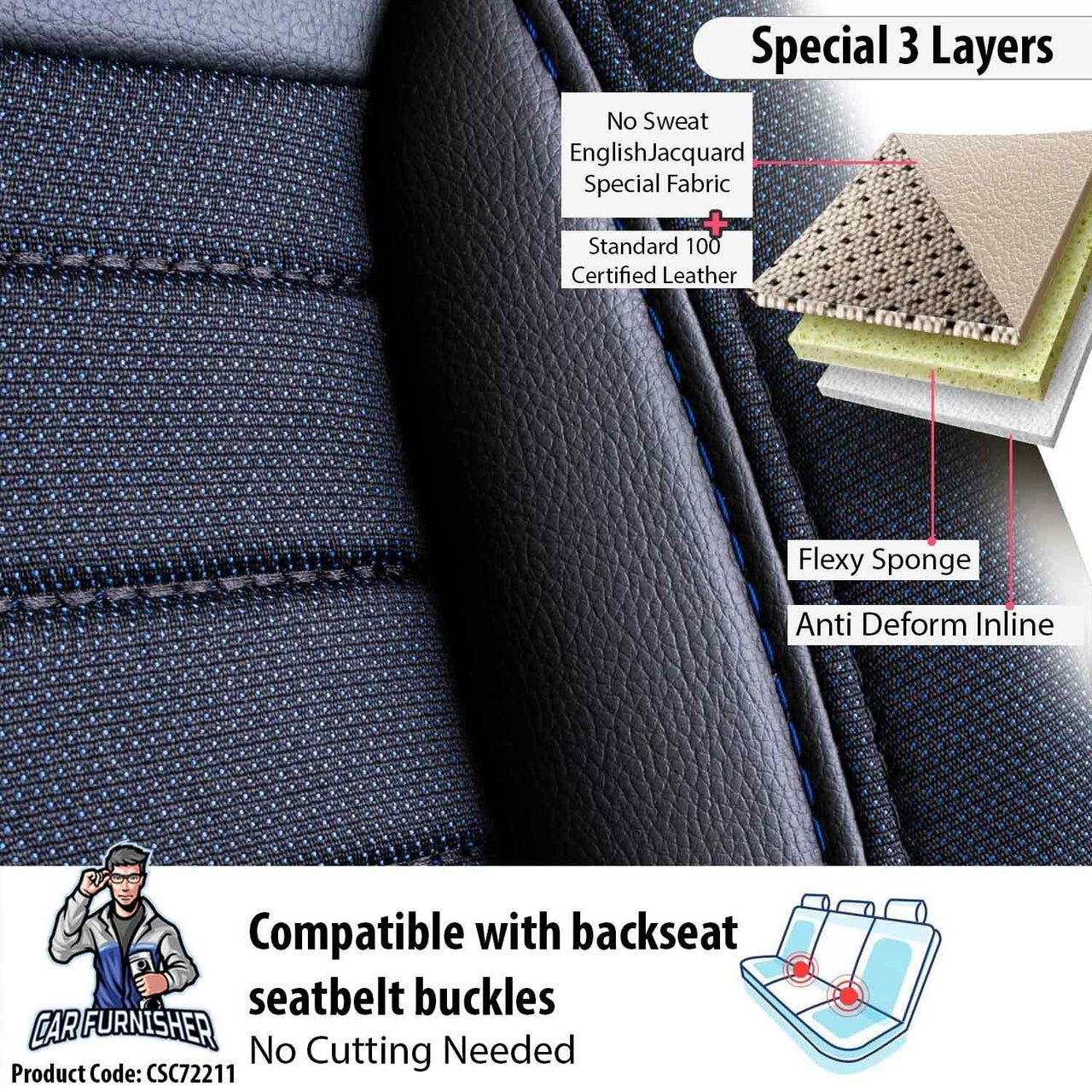 Volvo S40 Seat Covers London Design