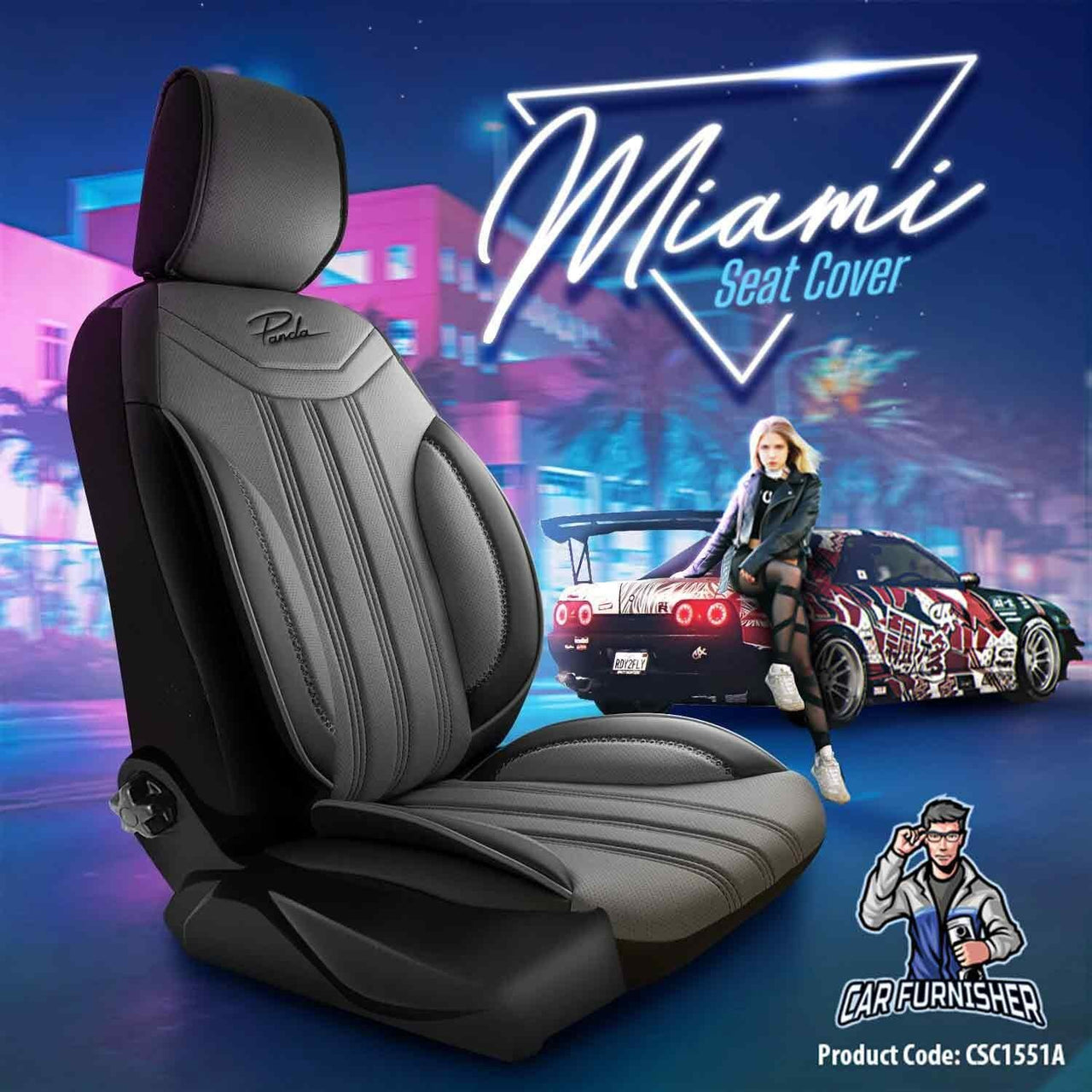 Nissan Qashqai Seat Covers Miami Design