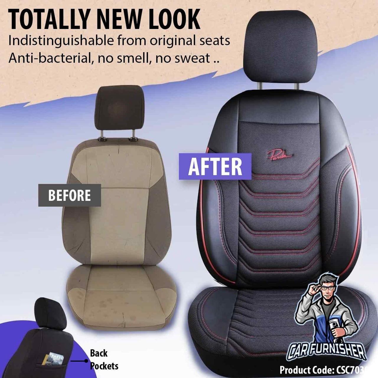 Volvo S40 Seat Covers Florida Design