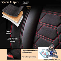 Thumbnail for Nissan Navara Seat Covers Venetian Design