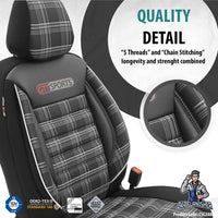 Thumbnail for Nissan Navara Seat Covers GTI Sports Design